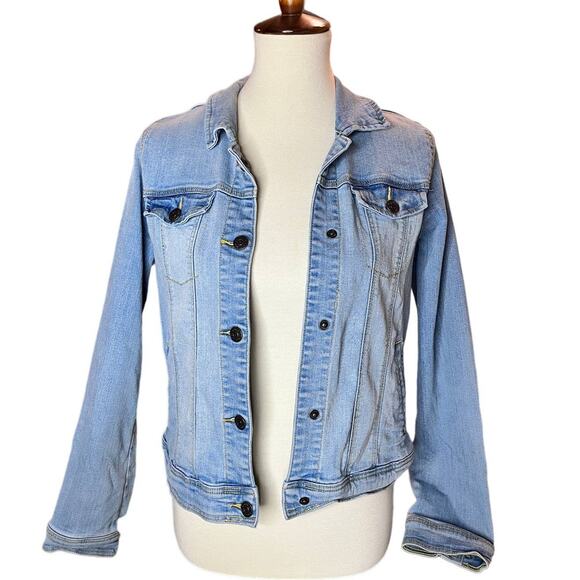 Cat & Jack Light Blue Denim Jean Jacket - Picture 1 of 4